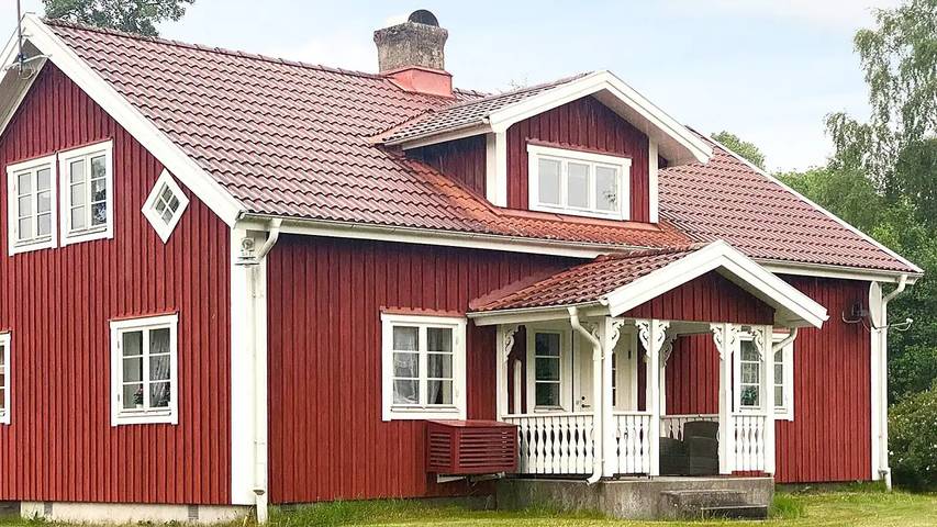 Ferienhaus für 9 Personen, mit Garten, mit Haustier in Smaland
