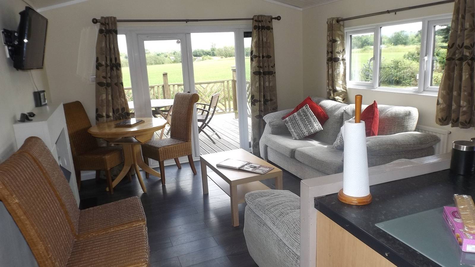 Two bedroom timber lodge,  Avonvale Holiday Lodges in Aldington (Worcestershire), Worcestershire