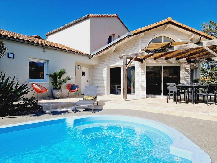 Maison d’hôte pour 8 personnes, avec jardin et piscine à Château-d'Olonne - 4