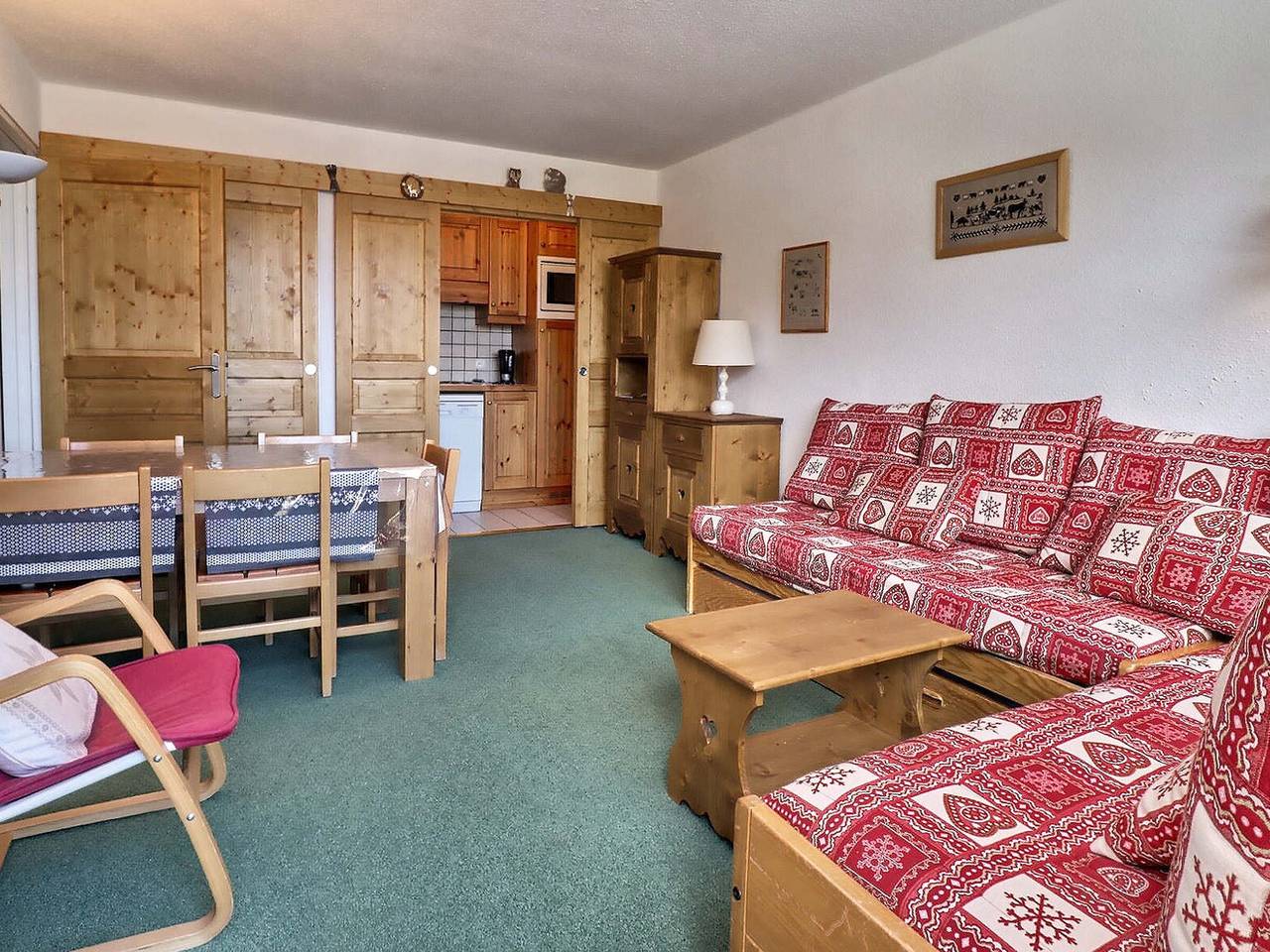 Apartamento entero, Encantador apartamento 2 hab. para 5, mascotas bienvenidas in Méribel-Mottaret, Les Allues