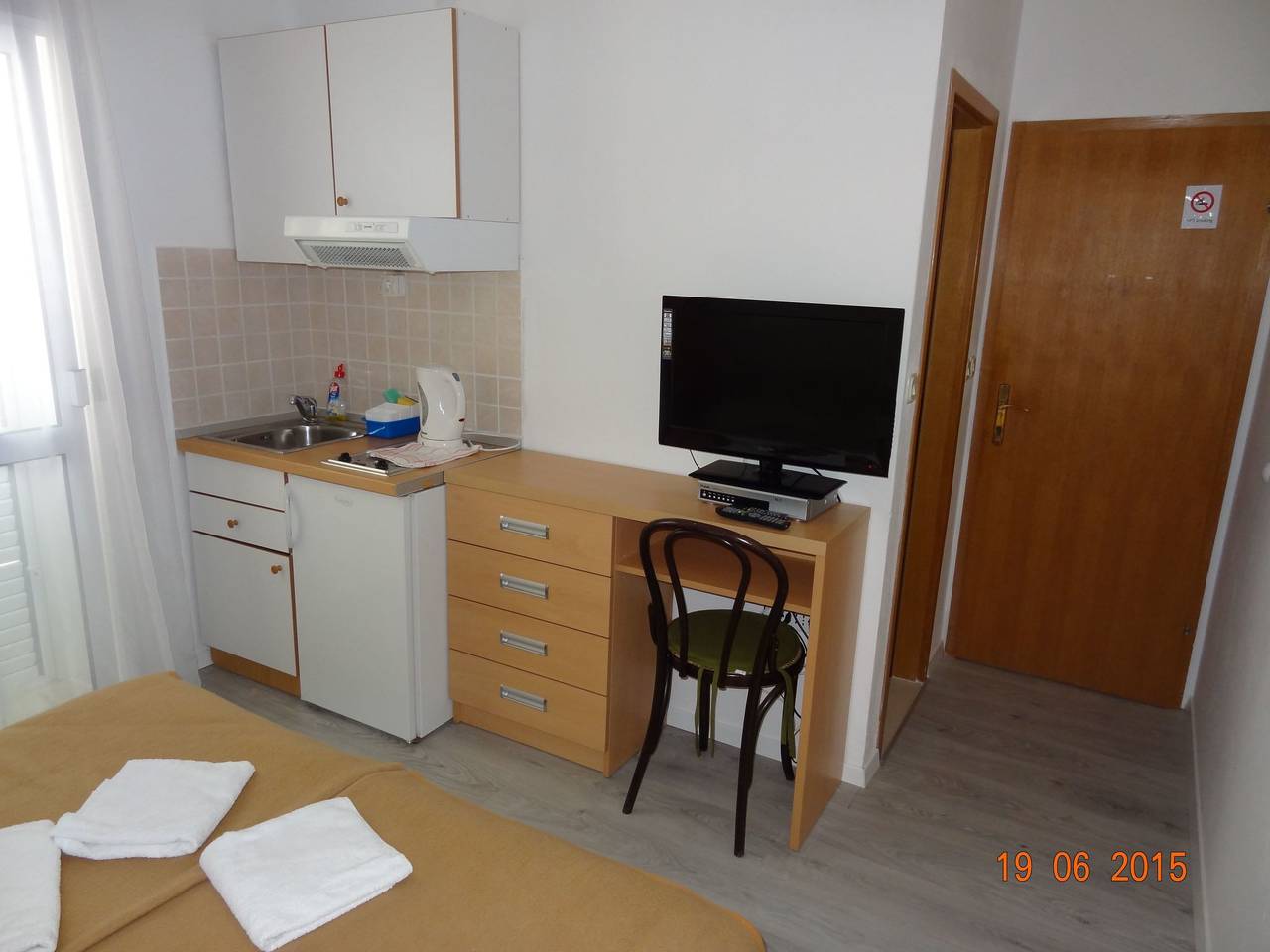 Ganze Wohnung, Komfortables Studio-Apartment mit Meerblick in Zivogosce, Makarska Riviera
