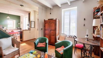 Gîte pour 6 personnes, avec jardin dans Port de Kérity