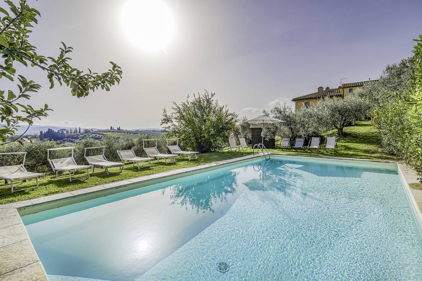 Villa Salivolpe Amazing Chianti View in Chianti
