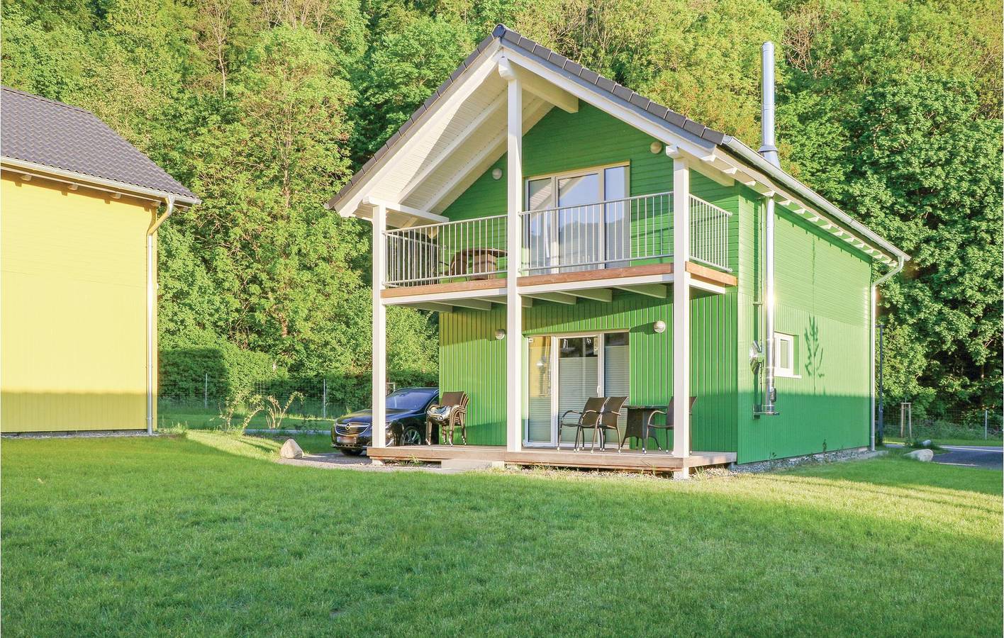 Accogliente appartamento con sauna vicino agli impianti di risalita e al fiume, parcheggio, terrazza in Thale, Harzvorland