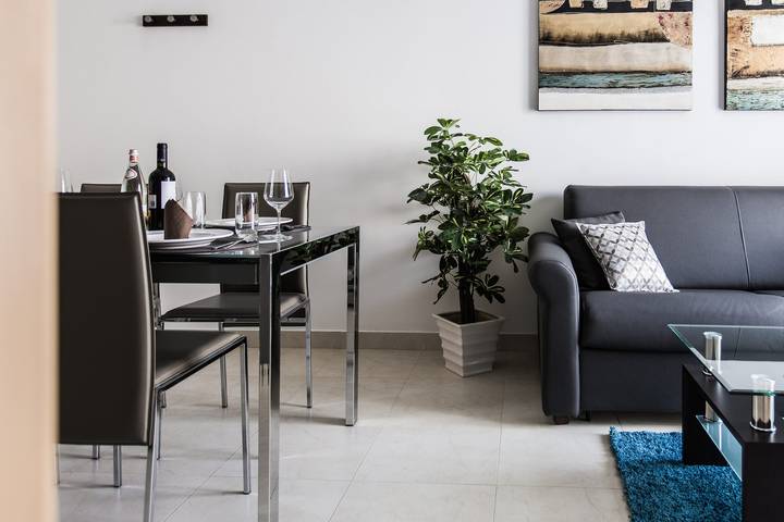 Ganze Wohnung, Ferienwohnung für 4 Personen mit Balkon in Marsaskala, Insel Malta