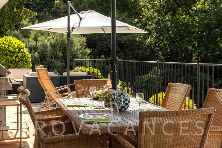 Ferienhaus für 10 Personen, mit Balkon/Terrasse und Pool, mit Haustier in Vence - 3