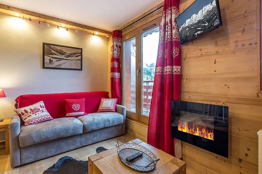 Apartamento entero, Apartamento renovado en Méribel, cerca de pistas, balcón, 4 plazas in Méribel-Mottaret, Les Allues