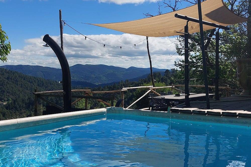 Gite des Baragnas in the heart of Cévennes nature, air-conditioned, internet, swimming pool in Saint-Jean-du-Gard, Cévennes