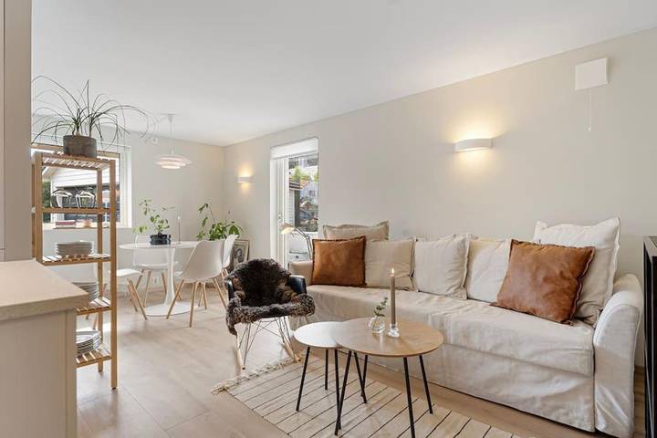 Ferieleilighet for 4 personer, med hage, dyr tillatt i Haugesund 