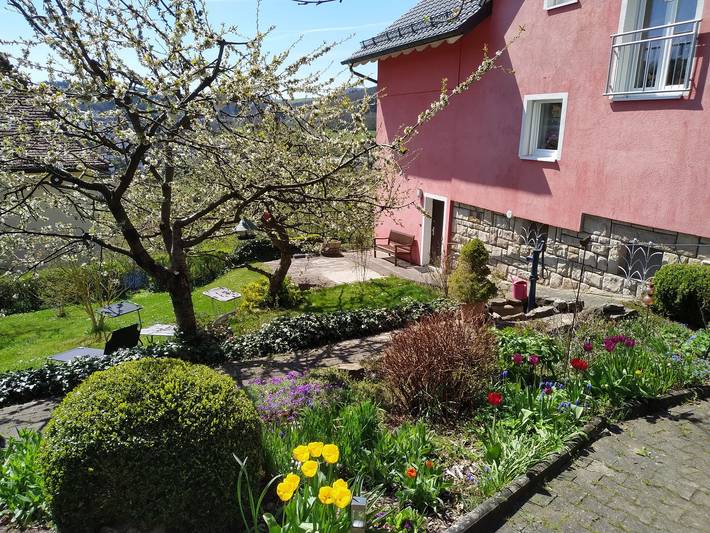 Ferienwohnung für 3 Personen, mit Balkon/Terrasse und Terrasse sowie Garten an der Rhön - 3