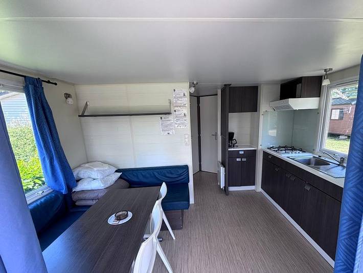Camping Le Lac des Varennes - Mobilhome 4 personnes - Front de lac in Marçon, Vallée de la Loire
