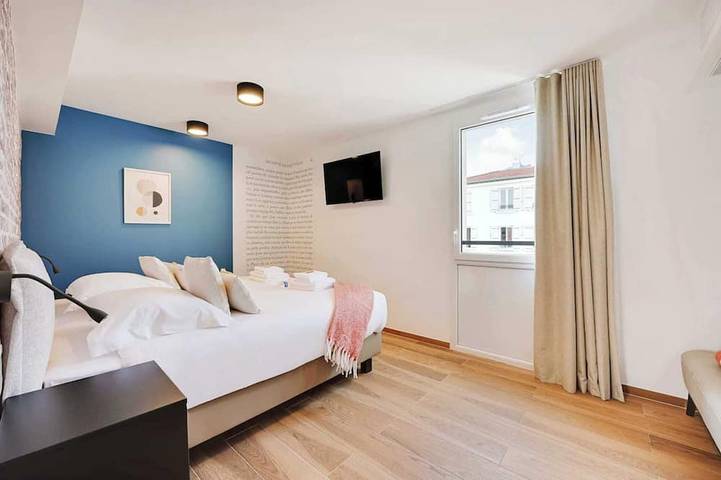 Ganze Wohnung, Suite Marcellin #34 - Rooftop & Air Conditioning in Vanves, Hauts-de-Seine