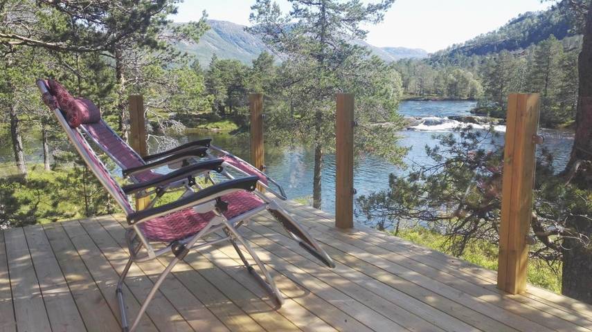 Lodge für 8 Personen, mit Ausblick und Terrasse, mit Haustier - 1