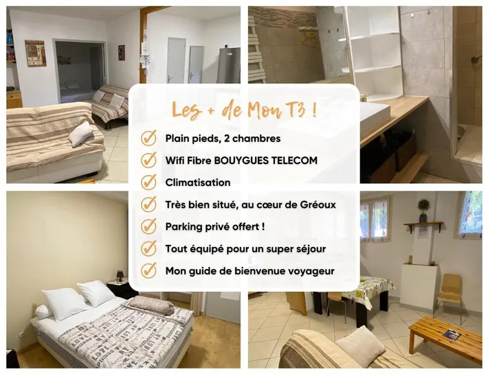 Apartamento de vacaciones para 5 personas, con jardín - 1