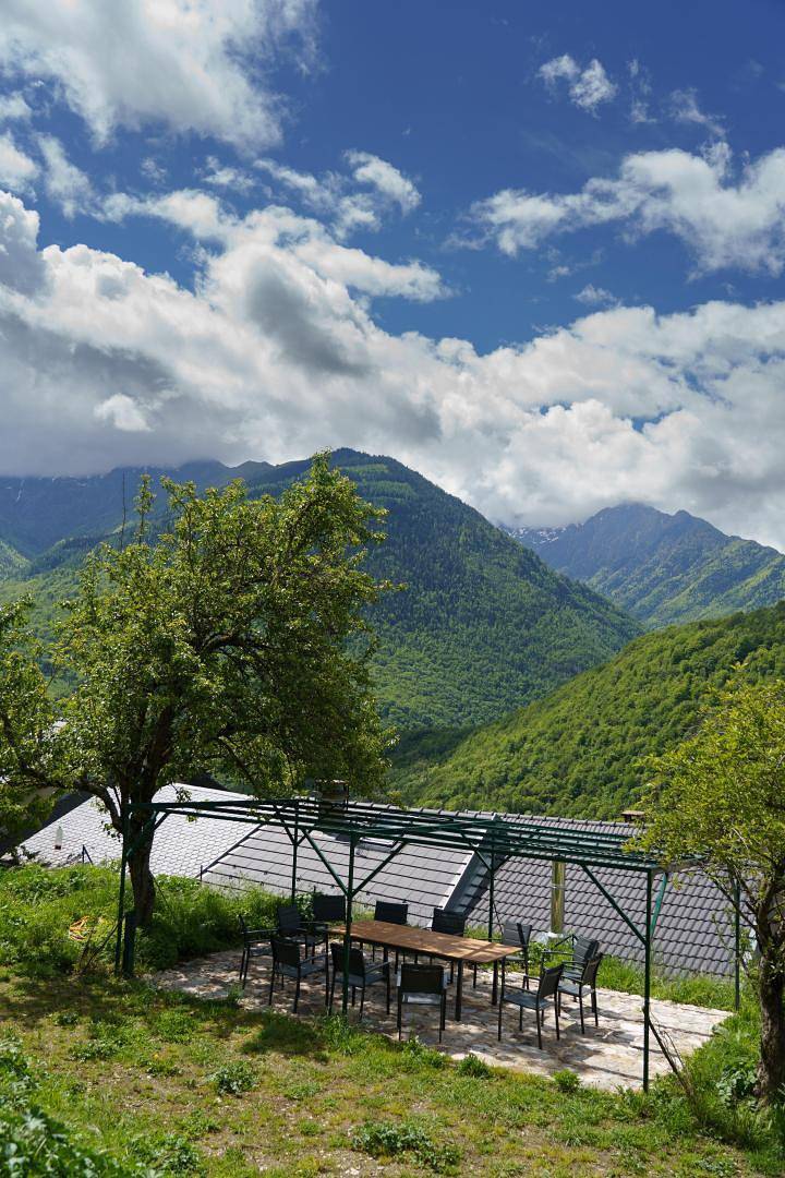 La maison du Treilh in Val-de-Sos, Parc naturel régional des Pyrénées ariégeoises