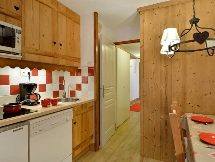 Ganze Wohnung, Ski-in-Ski-out Wohnung, renoviert, 5 Pers. in Belle Plagne, La Plagne-Tarentaise