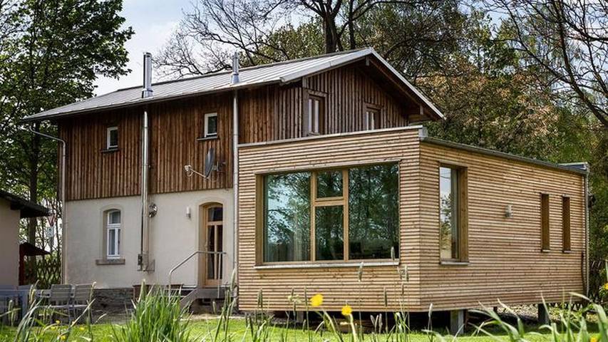 Ferienhaus für 4 Personen, mit Terrasse, mit Haustier im Vogtland