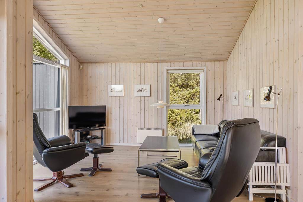 Rømø - strandnahes Ferienhaus für 6 Personen mit Kaminofen in Sønderstrand, Rømø