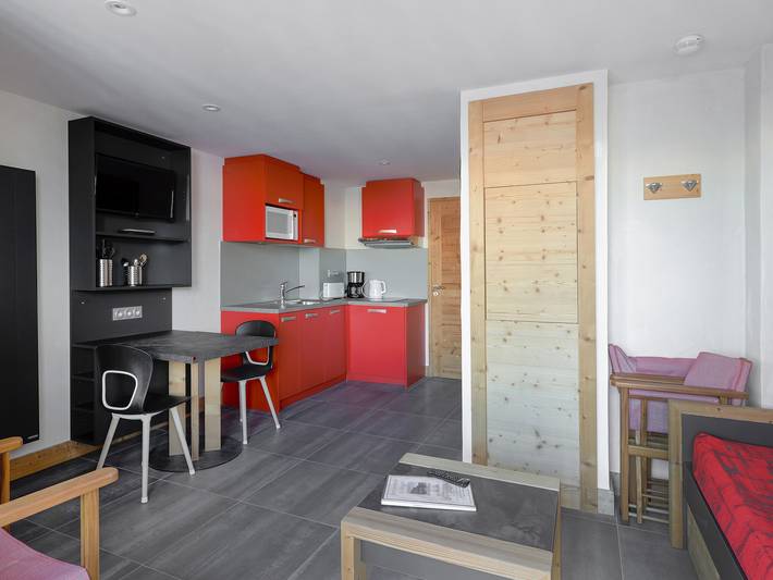 Estudio para 2 personas, con terraza, Se admiten mascotas - 1