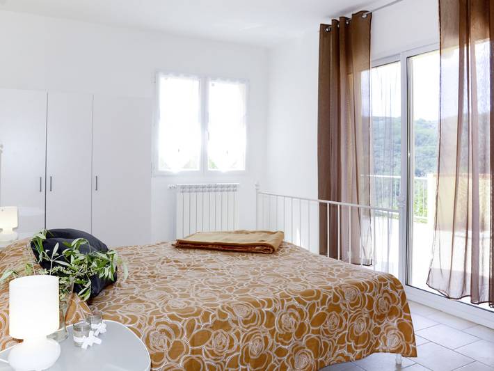 Ferienwohnung für 6 Personen, mit Terrasse und Ausblick sowie Garten, mit Haustier in Prelà - 4