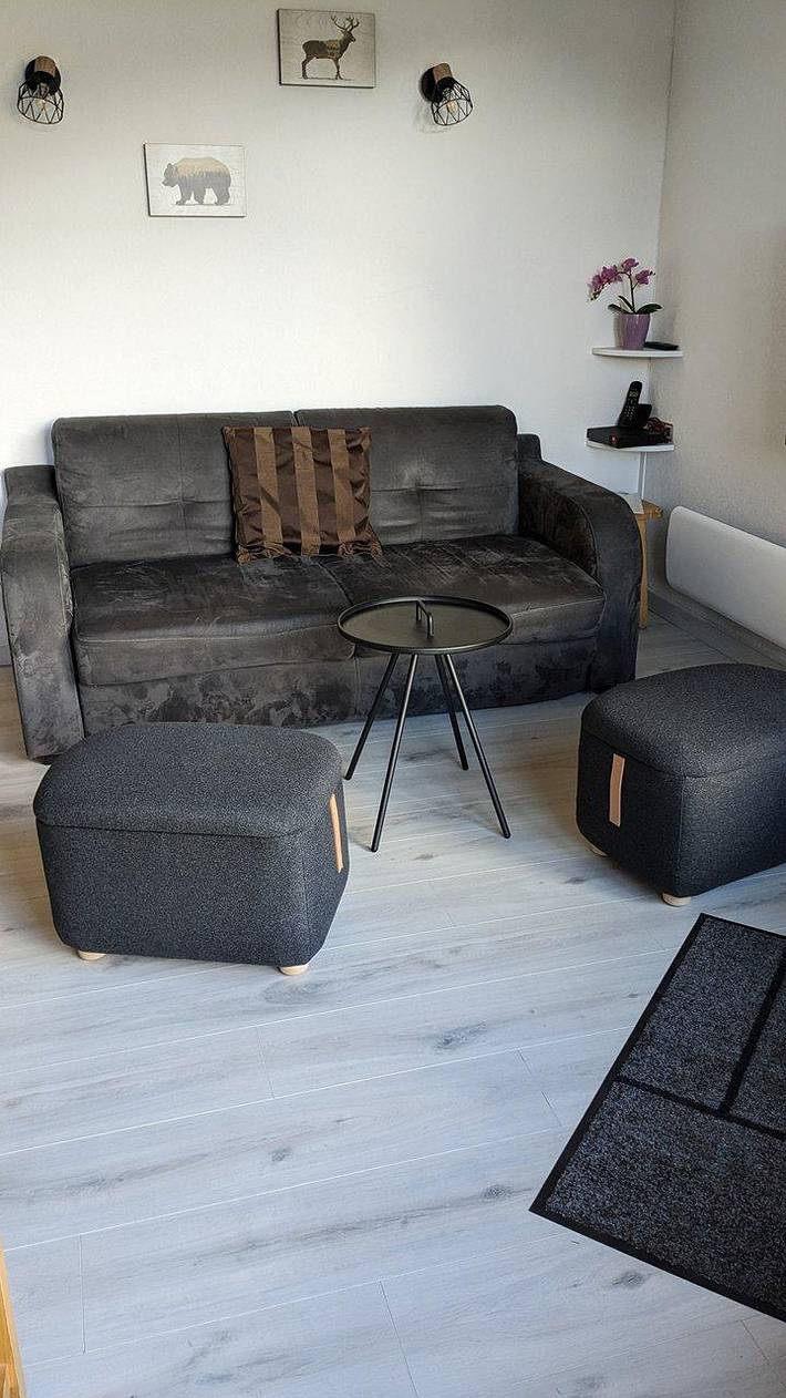 Location de vacances pour 8 personnes, avec balcon et vue à Orcières