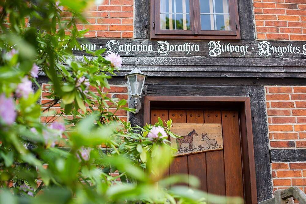 Kinderfreundliches Ferienhaus: 300 Jahre alter Kornspeicher in Wienhausen, Lüneburger Heide