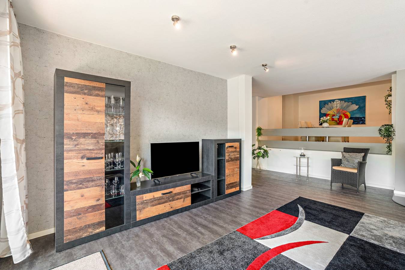 Ganze Wohnung, Apartment 'Burkhardt' mit Bergblick, privater Terrasse und Wlan in Bad Herrenalb, Nordschwarzwald