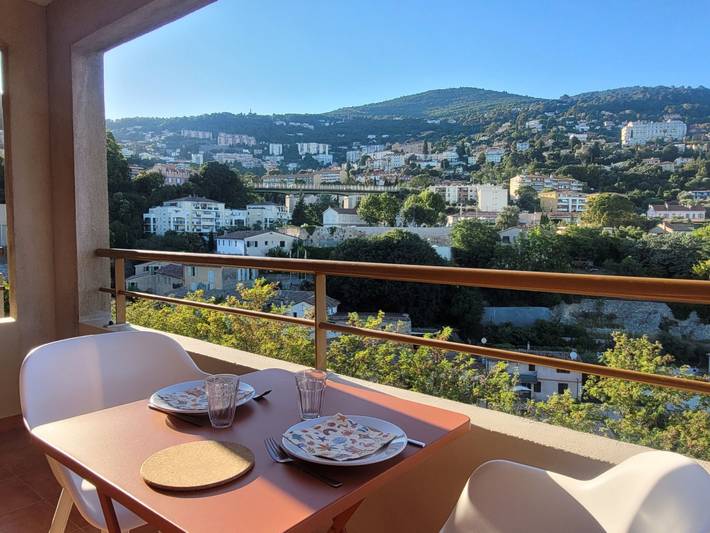 Appartement de vacances pour 4 personnes, avec Balcon et Piscine