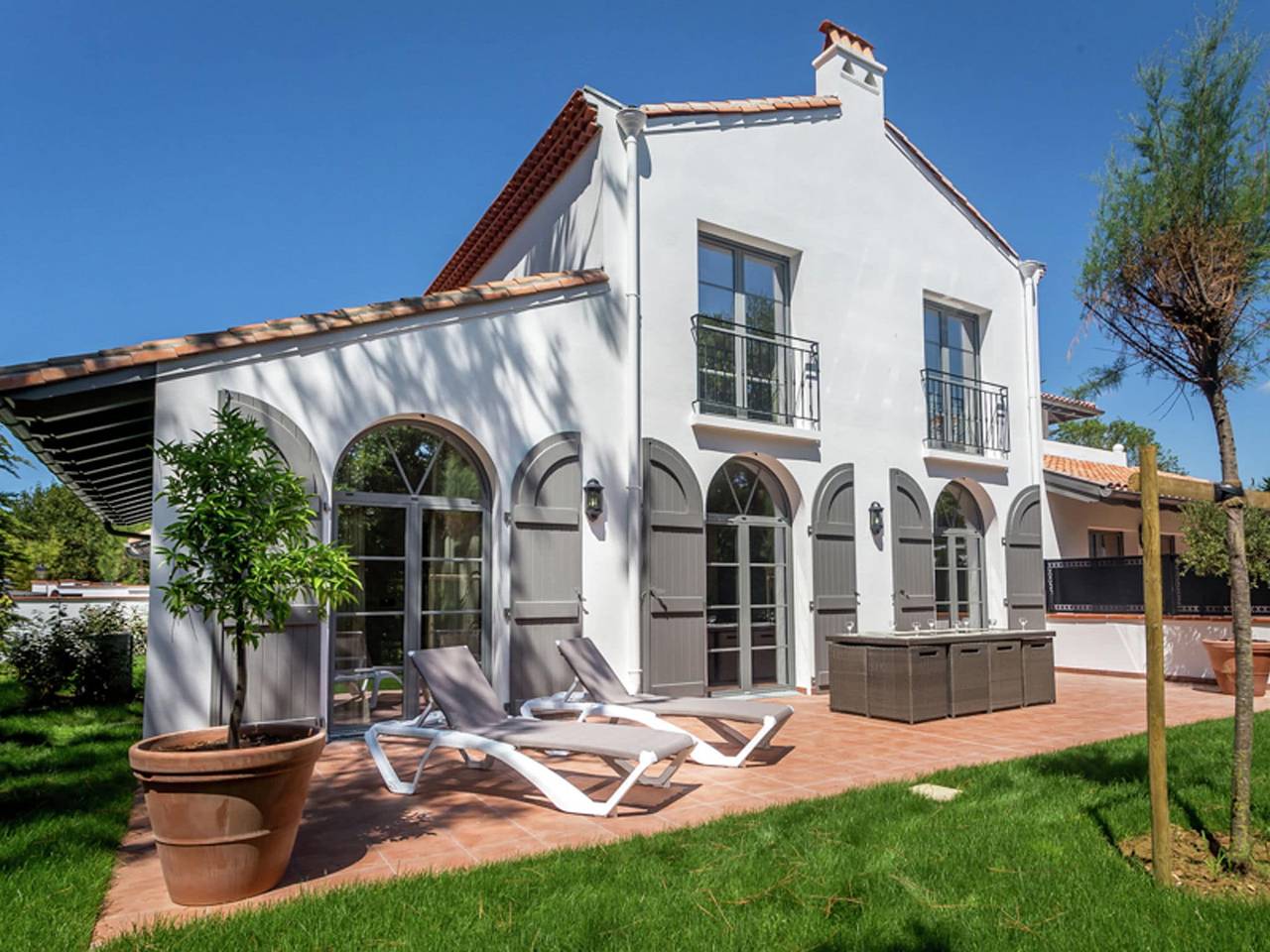 Villa in Basque Style with Garden in Biarritz, Bayonne region