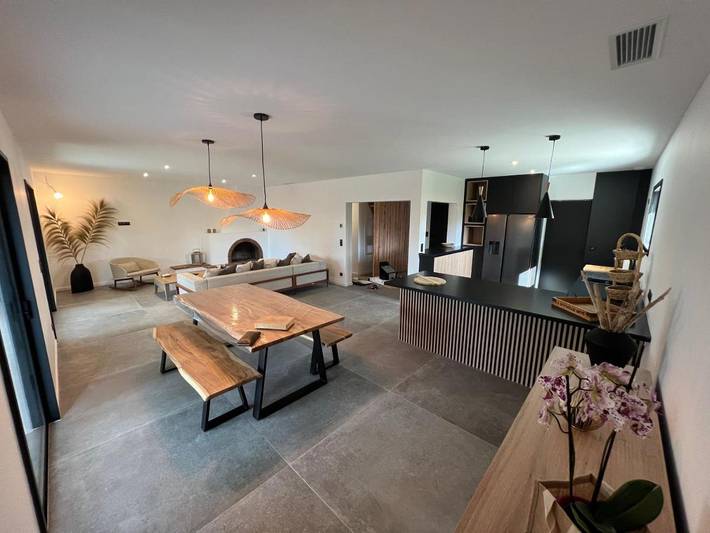 Villa pour 8 personnes, avec jardin et piscine ainsi que sauna et vue, animaux acceptés à Hyeres - 4