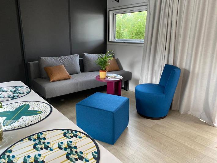 Camping pour 6 personnes, avec jardin ainsi que piscine et vue à Capbreton - 3