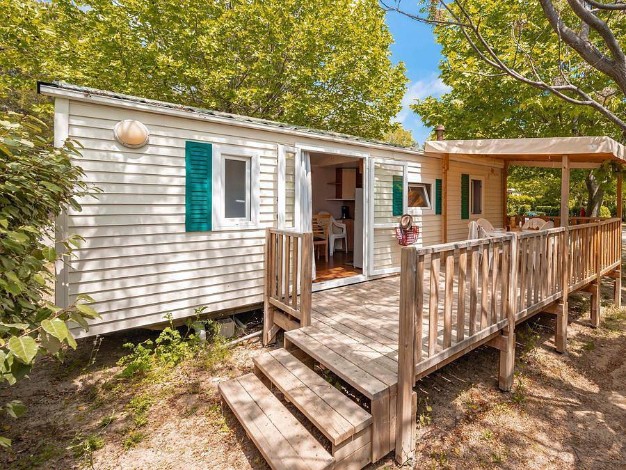 Hu Montescudaio village - Mobilheim 6 personen - Classic | 2 Zi. | 4/6 Pers. | Erhöhte Terrasse | Clim. in Montescudaio, Etruskische Küste