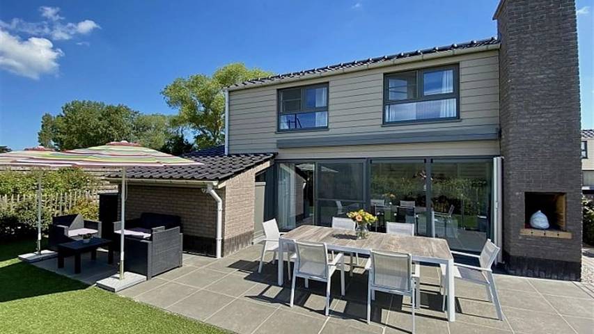 Ferienhaus für 6 Personen, mit Terrasse und Garten in Westende