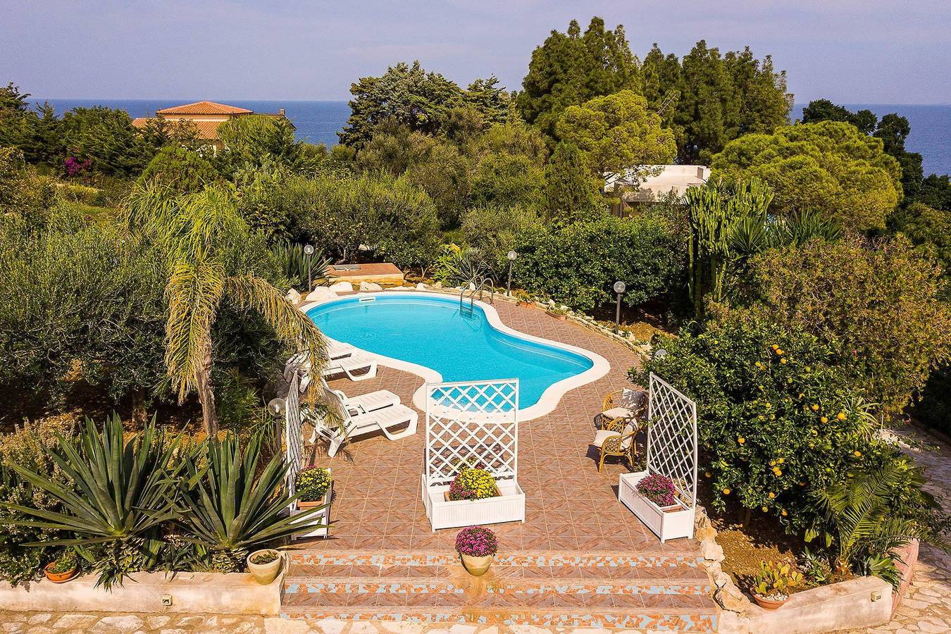 Villa für 10 Personen mit Garten in Scopello, Castellammare del Golfo