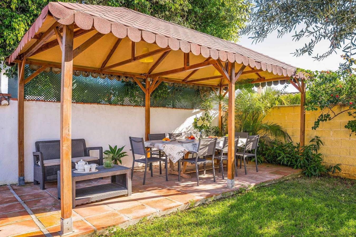 Villa voor 8 personen met terras in Triangulo de Costalita, Estepona