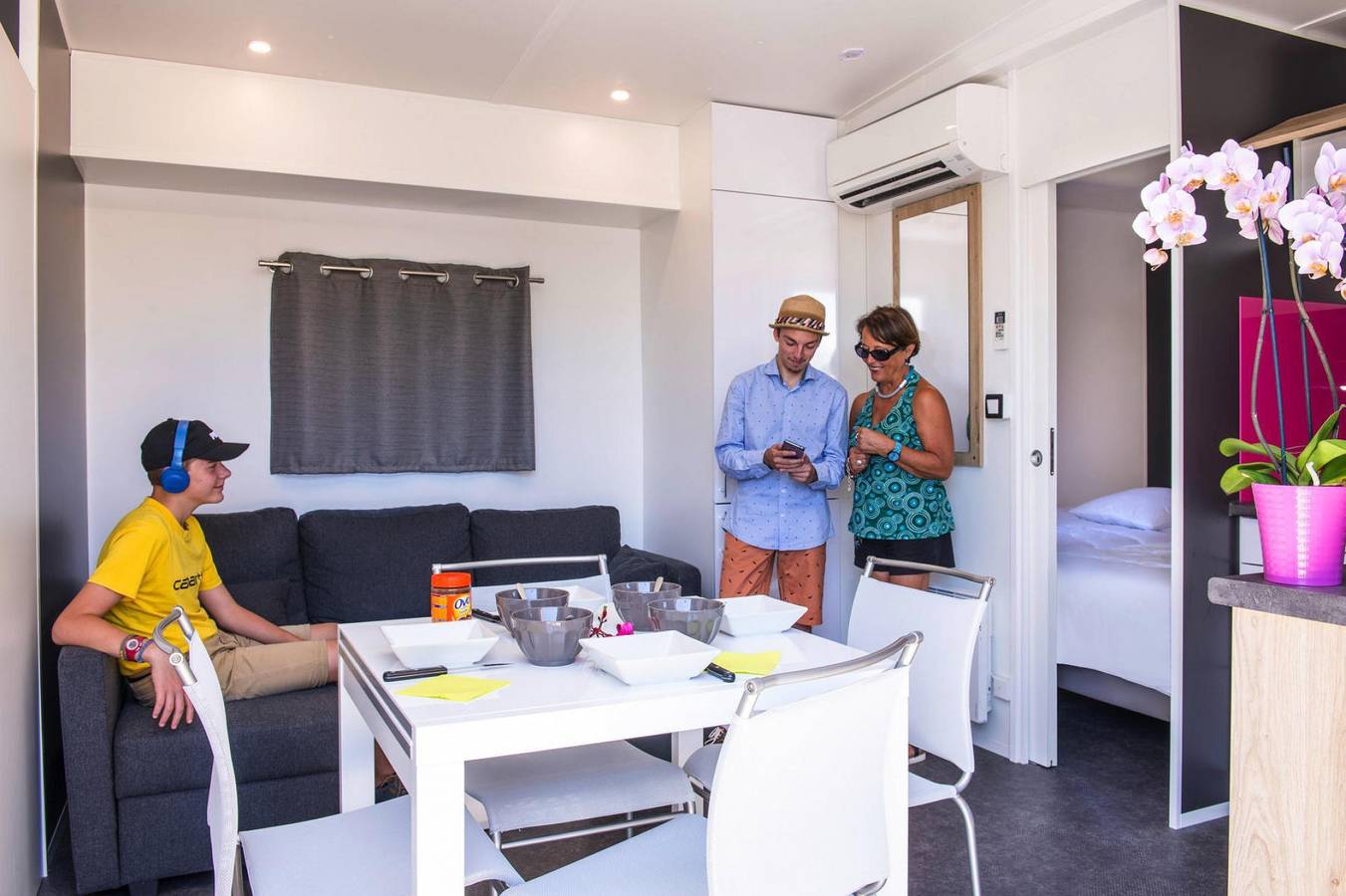 Casa móvil Vendres-Plage para 4 in Plages des Cabanes de Fleury, Vendres
