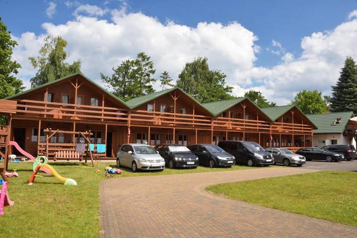 Domek letniskowy dla 6 osób, z balkon i widok w Mielno