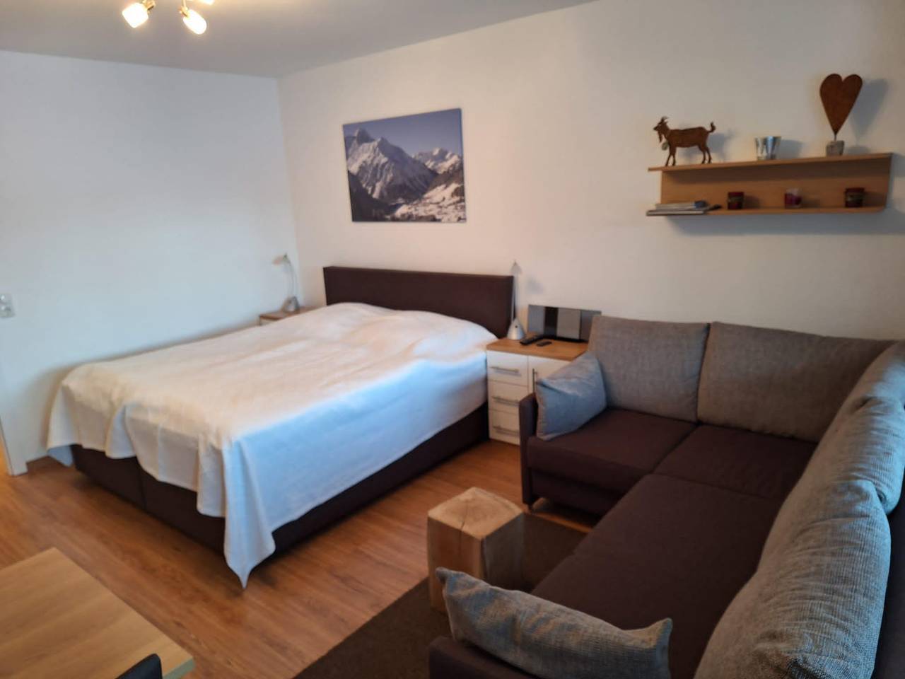 Appartement de vacances entier, Appartement/Fewo, Dusche, Wc, 1 Schlafraum in Mittelberg, Kleinwalsertal