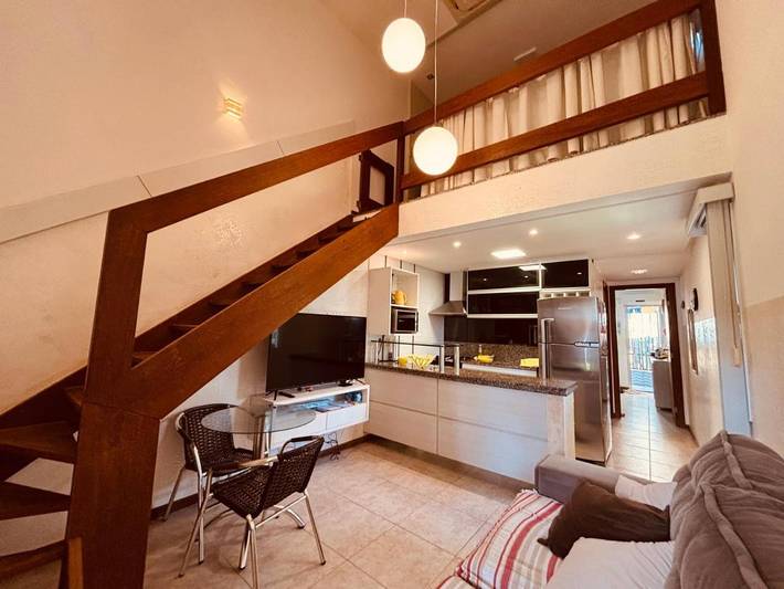 Casas e apartamentos de temporada para 6 pessoas, com vista e jardim e ainda sauna and piscina em Arembepe