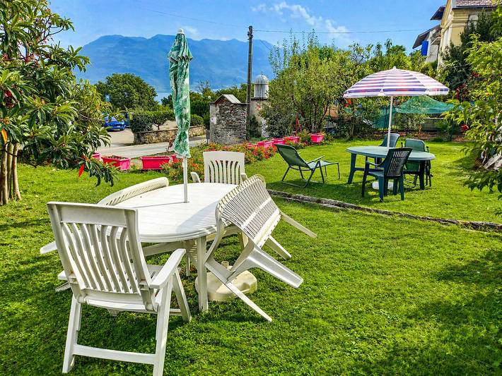 Ferienwohnung für 4 Personen, mit Balkon und Terrasse sowie Garten und Seeblick im Piemont - 3
