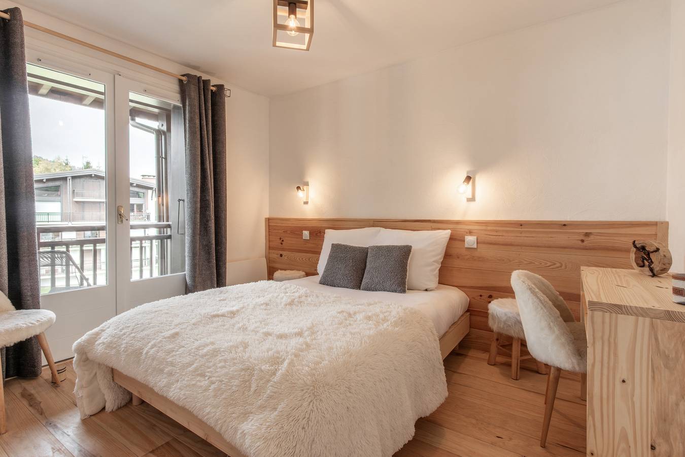 Ganze Wohnung, Les Chaumes - T3 moderne piscine in Sallanches, Pays du Mont-Blanc