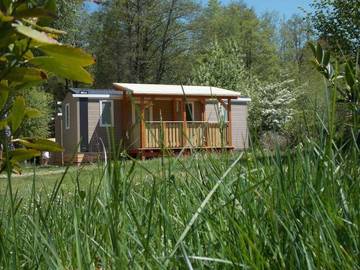 Camping für 4 Personen, mit Terrasse und Kinderpool in den Vogesen