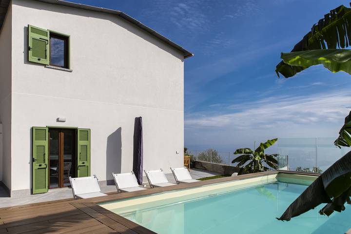 Ferienwohnung für 6 Personen, mit Garten und Pool in Cipressa - 2