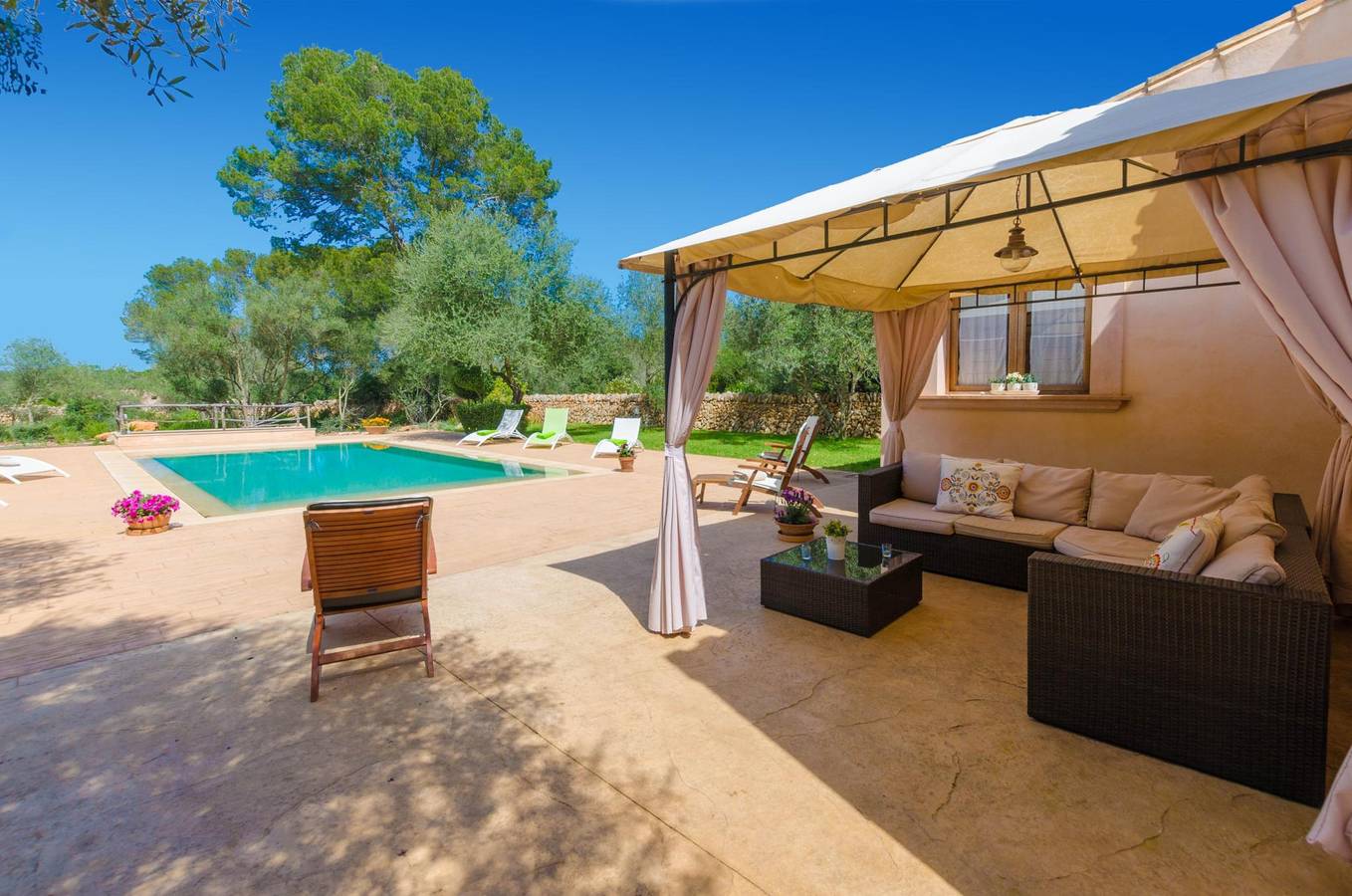 Can Fosquet - Ferienhaus mit privaten Pool in Llucmajor. Wifi gratis. in Llucmajor, Mallorca Süden
