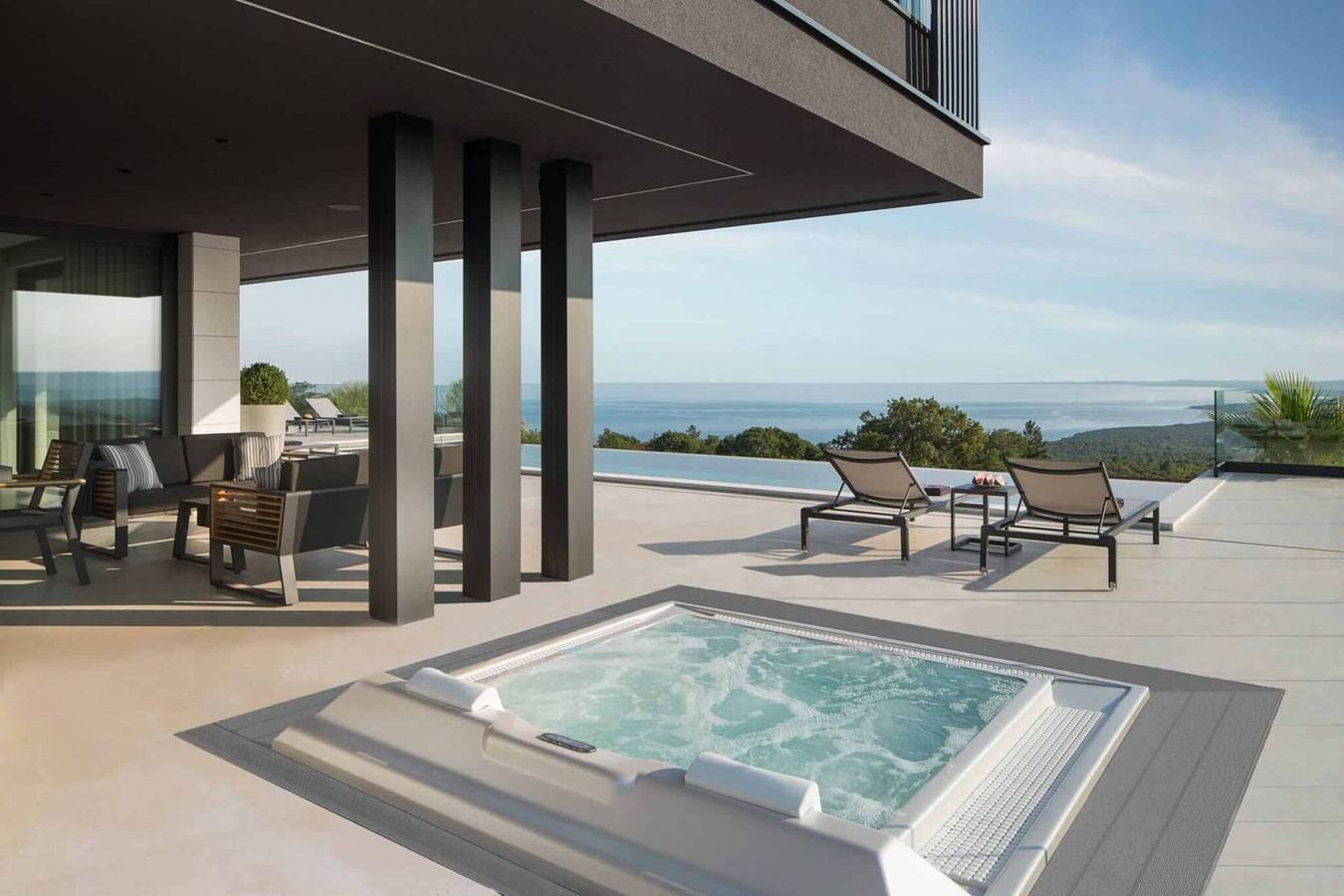 Luxury Villa Istrian Panoramica with Heated Pool in Raša, Ostküste Istrien