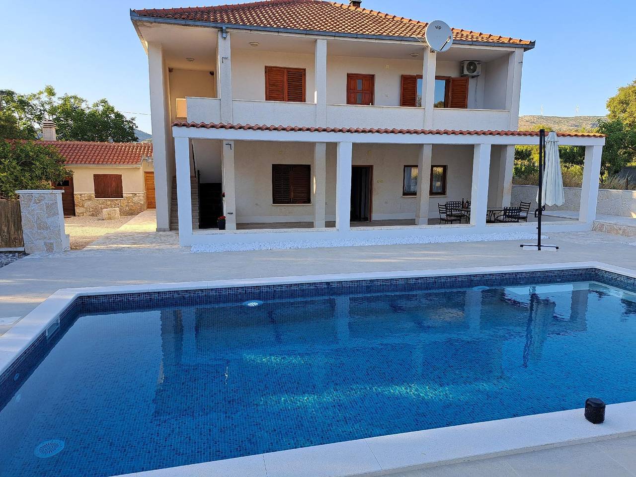 Ferienhaus "Charmy Luna" mit Pool in Marina, Split-Dalmatien