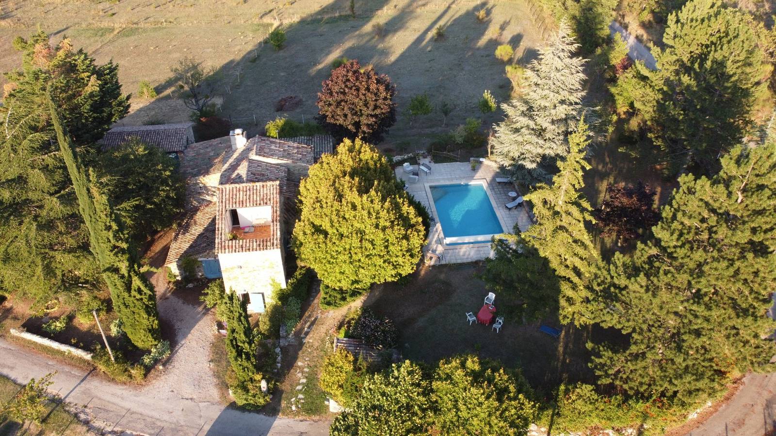 La Bastié - Chambre 2 in Aurel, Parc naturel régional du Mont-Ventoux