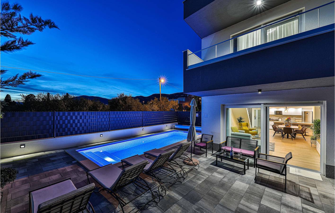 Ferienhaus für 8 Personen mit Pool in Kastel Stari, Kaštela