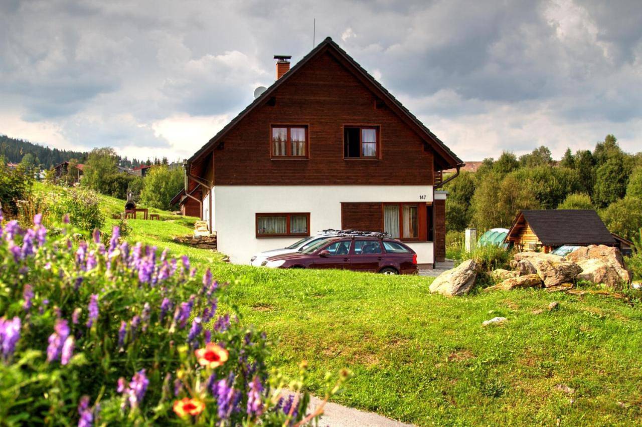Ganze Wohnung, Wellness Chata Kastanek in Kvilda, Šumava Mountains