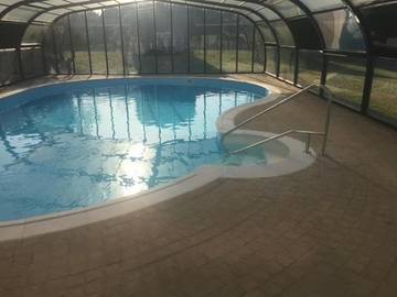 Gîte pour 5 personnes, avec jardin et vue ainsi que piscine et terrasse dans Plage de la Govelle